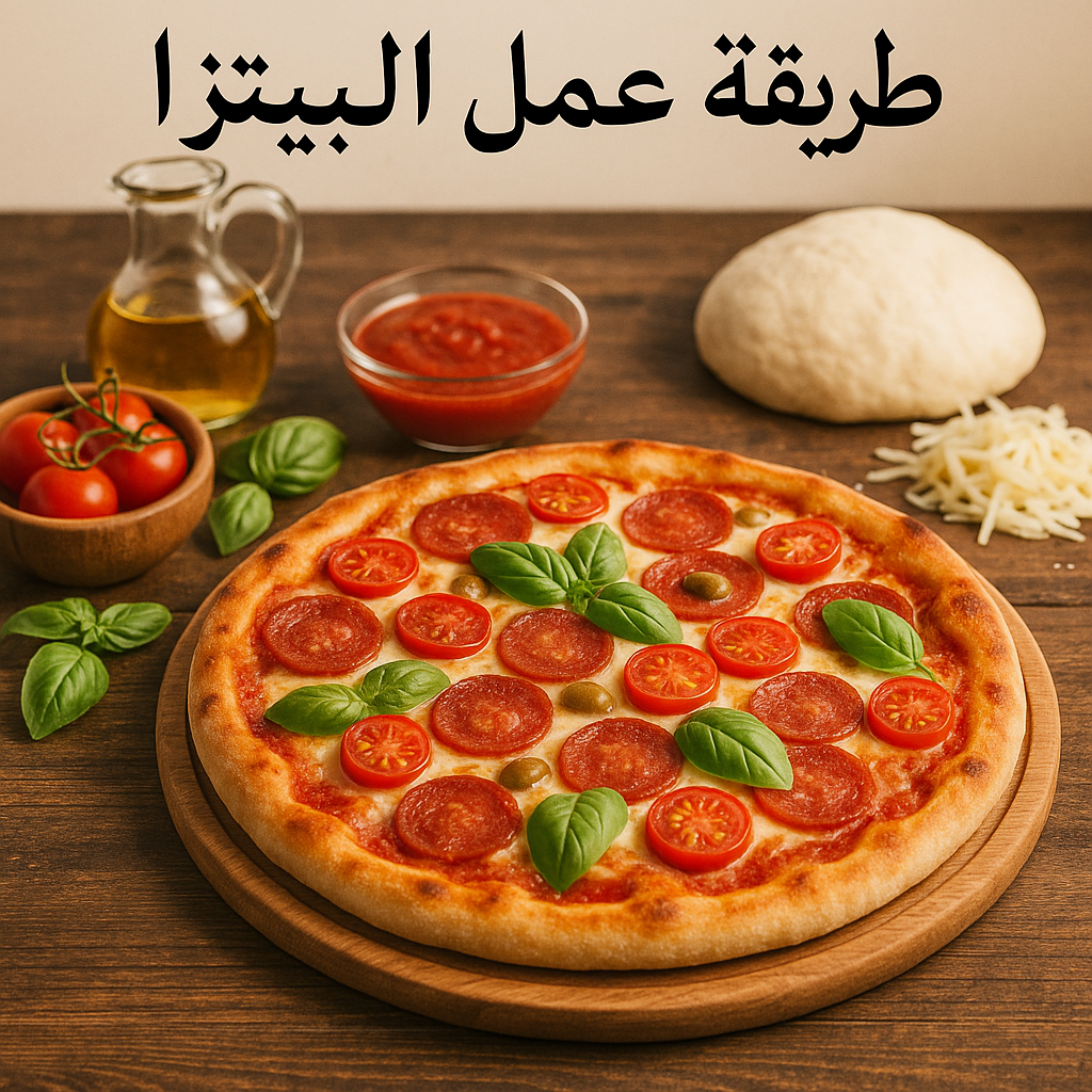 بيتزا الخضار الصحية